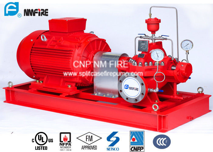1000GPM170PSI Electric Motor Driven Fire Pump Centrifugal For Office