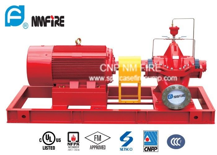 Oil Depots Electric Motor Driven Fire Pump 500GPM / 150PSI UL Listed