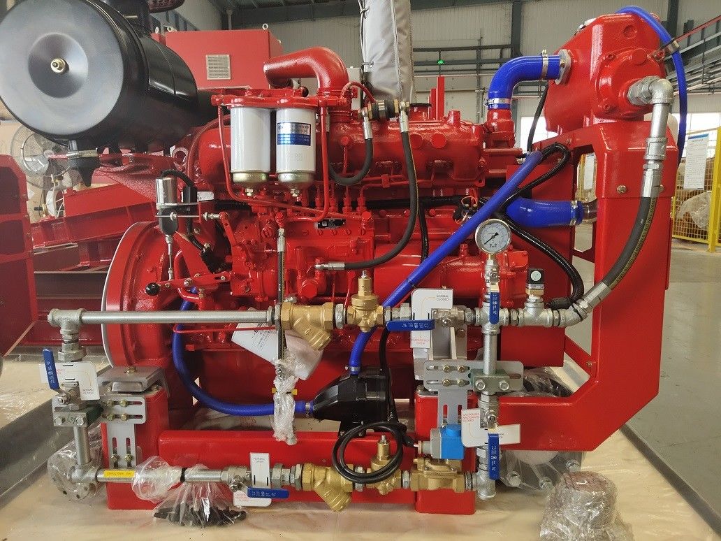 UL / FM Fire Fighting Pump Set / Diesel Engine Driven Fire Fighting