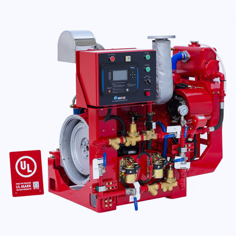 Stable UL Listed 85HP Fire Pump Diesel Engine With Small ...