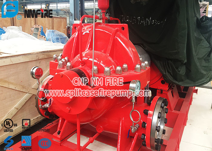 NFPA 20 Standard Fire Fighting Water Pump , Electric Motor Driver