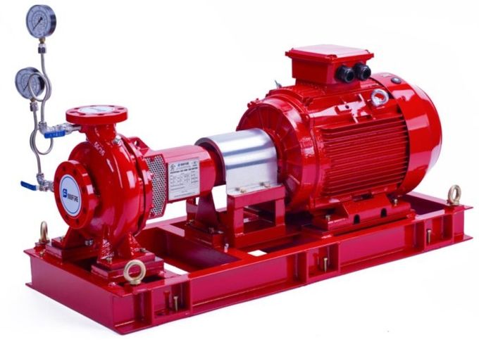 High Power Electric Fire Fighting Pump, 200 GPM 140PSI UL FM Fire Pump