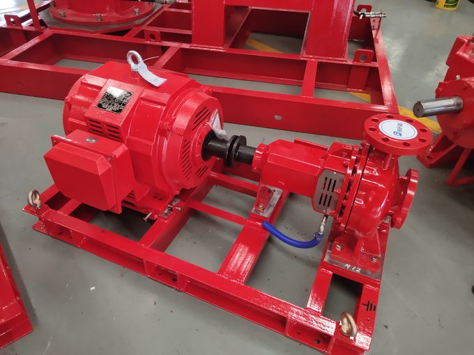 High Power Electric Fire Fighting Pump, 200 GPM 140PSI UL FM Fire Pump