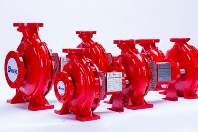 UL FM NFPA 20 End Suction Fire Pump For Schools,Office Buildings 45.4M3/H 98m