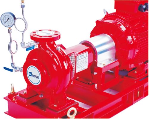 Fire Fighting End Suction Fire Pump , Diesel Engine Fire Pump 500 Gpm ...