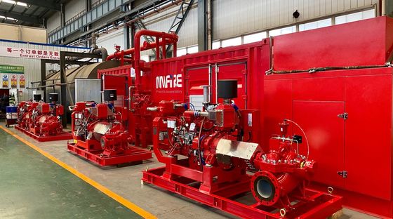 NMFIRE 500 GPM Electric Motor Driven Split Case Fire Pump UL FM