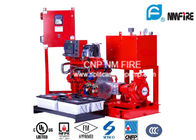 End Suction Centrifugal Diesel Engine Driven Fire Pump With 44kw Max Shaft Power