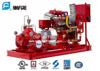For Water Use UL/FM Listed Diesel Engine Drive Fire Pump With 1250GPM @ 150PSI  Horizontal Split case Fire Pump