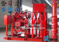 Ductile Cast Iron Fire Fighting Pump Set With Vertical Turbine Fire Pump For Metro Stations