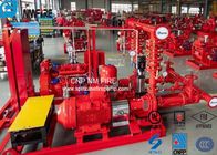 UL / NFPA20 500GPM Skid Mounted Fire Pump With Centrifugal End Suction Fire Pump Sets