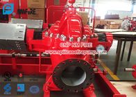 Red Color Diesel Engine Fire Pump / Fire Fighting Pumps 1500gpm @ 125-135PSI