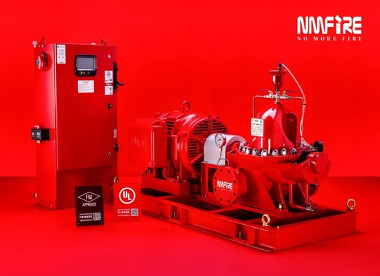 5000 GPM Electric Fire Fighting Pump Split Case Type Fire Pump Set
