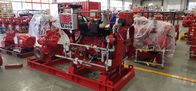 High Pressure Red Electric Motor Driven Fire Pump NFPA 20 UL FM 284M3/H 2313 PSI