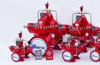 Red Color 2000gpm Diesel Engine Driven Fire Pump Set Used In Building
