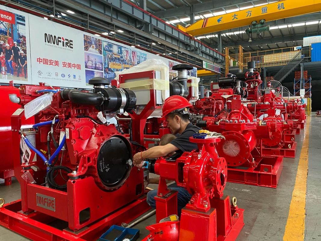Electric Or Diesel Power Fire Pump UL Listed End Suction Pump