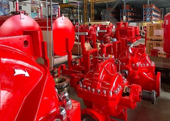 UL / FM Listed Split Case Single Stage Fire Pump Set With NFPA 20 Standard
