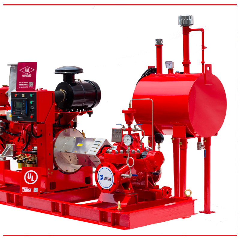 Diesel Fire Pump Fuel Tank NFPA 20 Non Listed Return Swtich Fire Fighting System