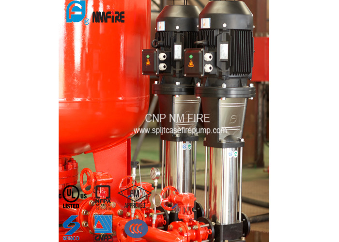 Multi Stage Booster Fire Jockey Pump 2m³/H For Firefighting , NFPA20