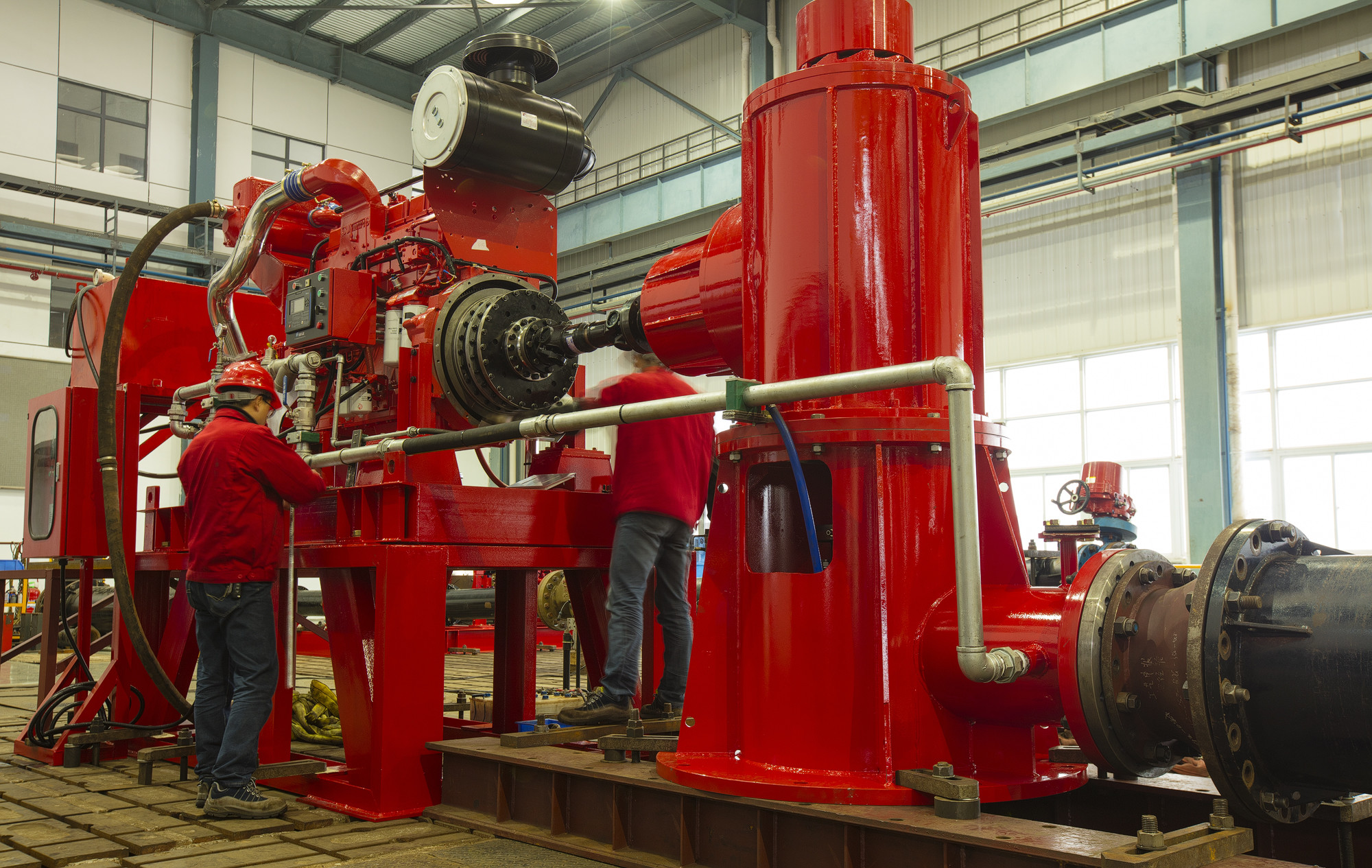 UL Listed 2000 GPM Vertical Turbine Fire Fighting Water Pump with ...