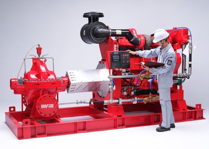 Fire Loop Clamp Engine UL/FM 3000GPM Diesel Engine Split Case Fire Pump Set | NFPA20 Certified
