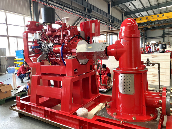Ul Fm Approved Multistage Diesel Engine Driven Fire Water Pump Set With ...