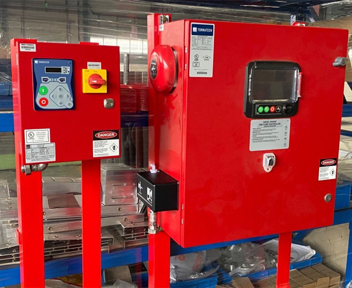 UL/ FM Tornatech Fire Pump Controller for Diesel Engine Fire Fighting Pumps