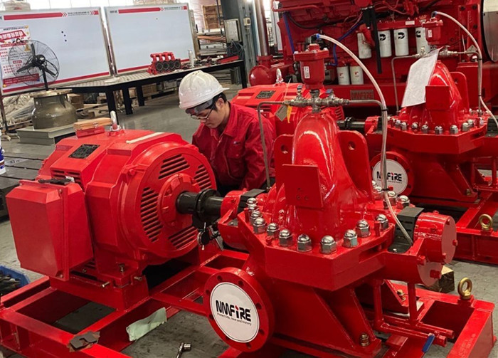 NM FIRE Ul Fm Approved Fire Pumps / 300GPM @ 125M Head Electric Fire ...