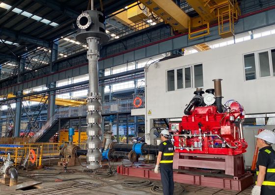 Diesel Engine Driver Driven Vertical Turbine Pump