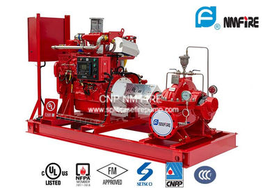 Centrifugal SDiesel Engine Driven Fire Pump 500GPM@265PSI For Oil Repositories