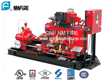 High Performance Fire Water Pump Diesel Engine 180PSI For Hospitals / Schools