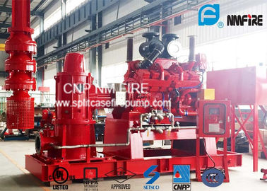 NFPA20 Standard Vertial Diesel Engine Driven Fire Pump 5000GPM Capacity