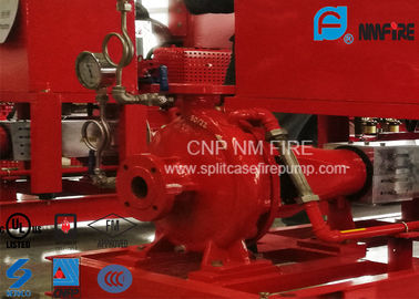 Ductile Cast Iron End Suction Fire Pump Centrifugal With Motor / Magnetic Drive