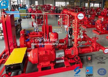 UL / NFPA20 500GPM Skid Mounted Fire Pump With Centrifugal End Suction Fire Pump Sets