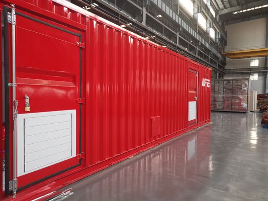 1500 GPM Horizontal Split Case Fire Pump Assembly 1E1D1J NFPA 20 Containerized Pump Room