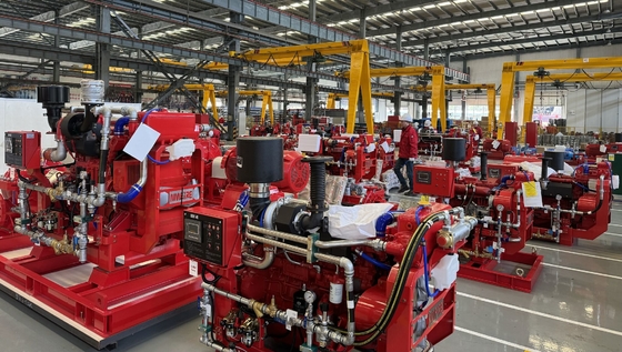 6500 GPM Split Case Fire Pump Driven By  Diesel Engine For Industrial Fire Safety