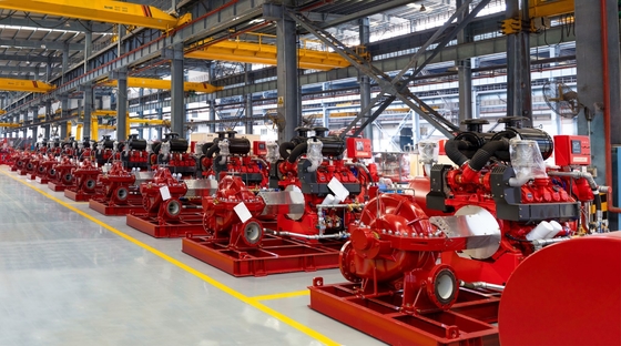 Automatic Control System and Ductile Cast Iron Heat Exchanger for Industrial Applications SCF300-250-640 4000 GPM