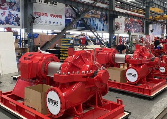 750 GPM @ 155 PSI UL/FM Split Case Fire Pump Electric Motor Driven | NFPA20