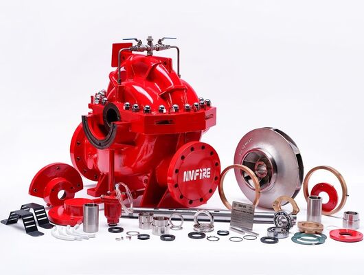 SCF100-80-200  UL/FM Horizontal Split Case Fire Pump  300–500 GPM, 300 GPM @ 132 PSI  Designed For NFPA 20 Fire Protection Systems