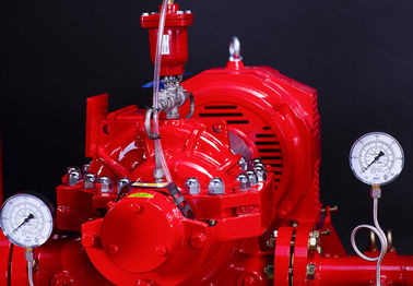 500 Gpm TEFC Electric Motor Driven Fire Pump Sets , Fighter Pump UL And FM Listed