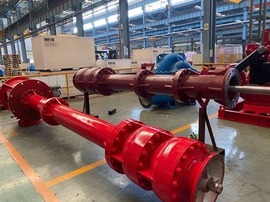 Offshore Platform Use NFPA 20 Diesel Vertical Turbien Fire Pump  Capacity To 4000 US GPM