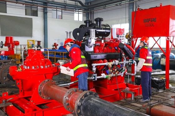 2000GPM  Diesel Engine Driven Centrifugal Split Case Fire Pump horizontal split case pump