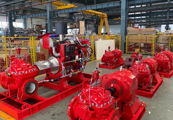 148PSI Split Case Centrifugal Pump 500GPM For Fire Fighting