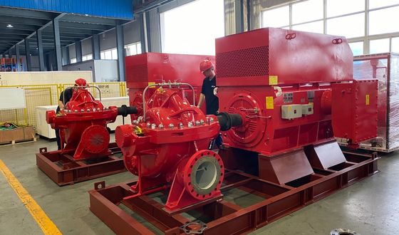 5000GPM Horizontal Split Case UL FM Fire Pumps For Oil And Gas Industry