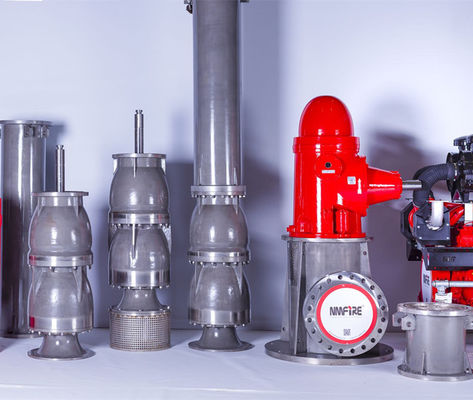 UL Listed Vertical Turbine Fire Pump Package Diesel Driven 3000GPM 139PSI Petrochemical Chemical