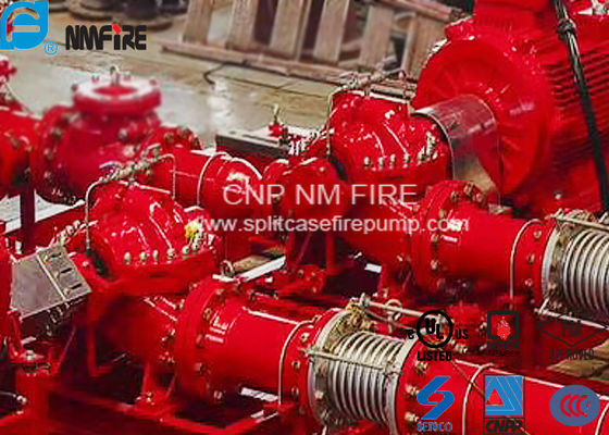 Single Stage Double Suction Centrifugal Fire Pump Split Case 500 GPM ...