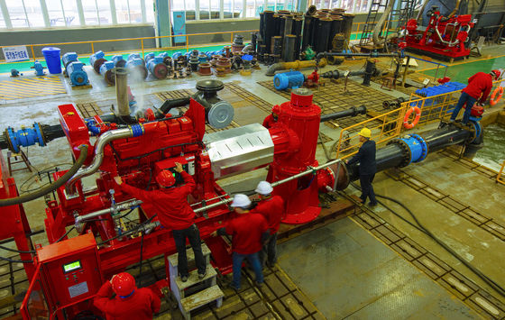 UL Listed 2000 GPM Vertical Turbine Fire Fighting Water Pump with ...