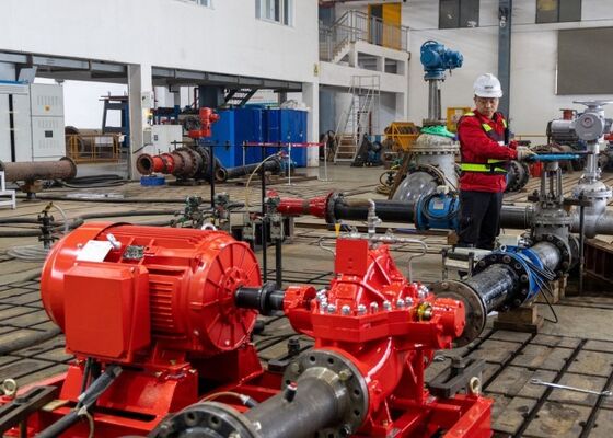 750 GPM @ 155 PSI UL/FM Split Case Fire Pump Electric Motor Driven | NFPA20