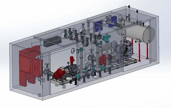 UL FM NFPA20 Containerized Fire Fighting Pump Sets