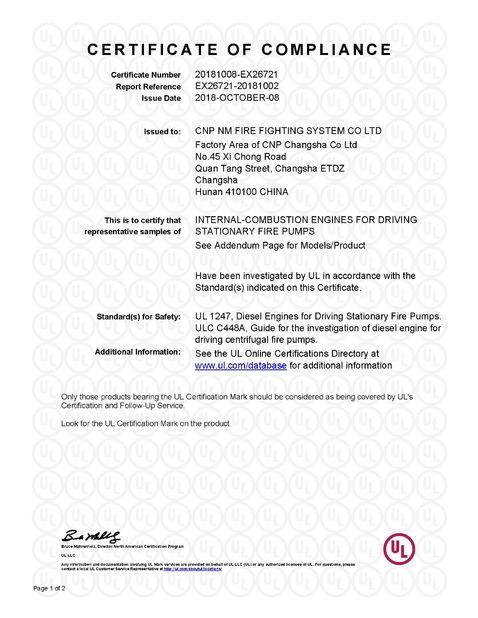 China Wuhan Spico Machinery &amp; Electronics Co., Ltd. certification