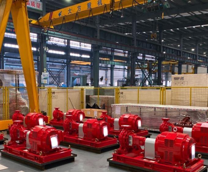 1500GPM Electric Motor Split Case UL FM Centrifugal Fire Pump